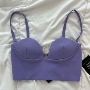 NWT Retrofête Matty Top in Dusty Lilac